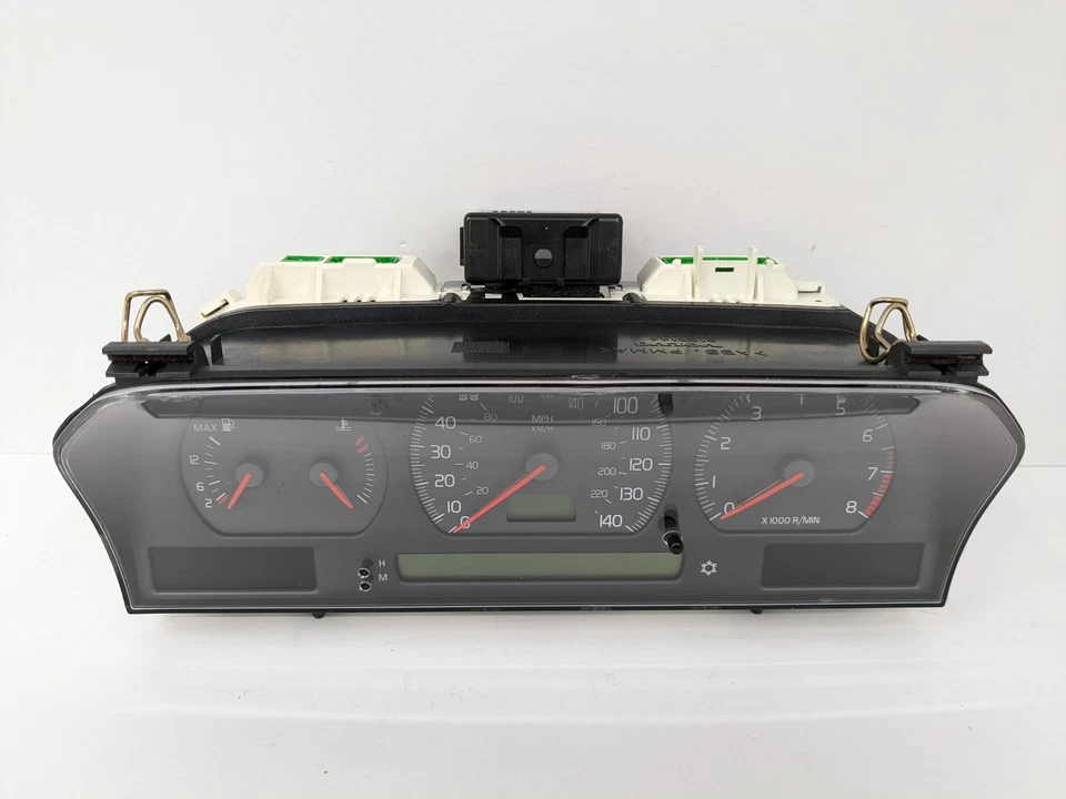 1999-2000 Volvo S70 V70 C70 Speedometer Instrument Cluster Gauges 9472521 OEM Foto 3 de 4