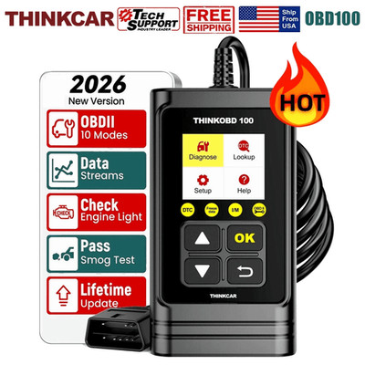 THINKOBD100 OBD2 CAN OBDII Car Code Reader Diagnostic Scanner Engine Light Tool 