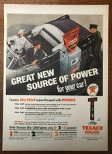 1956 Texaco vintage magazine ad