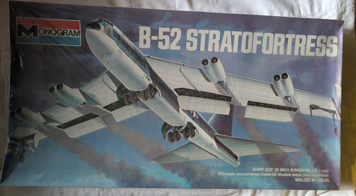 Monogram B-52 Stratofortress Airplane Model Kit for sale online | eBay