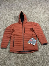 Sitka Mens L Rover Down Cold Weather Insulated Jacket - Fox Red