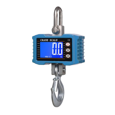Hanging Scale,  Digital Crane Scale 1000KG/ 2204Lbs, Industrial Crane Scale LCD