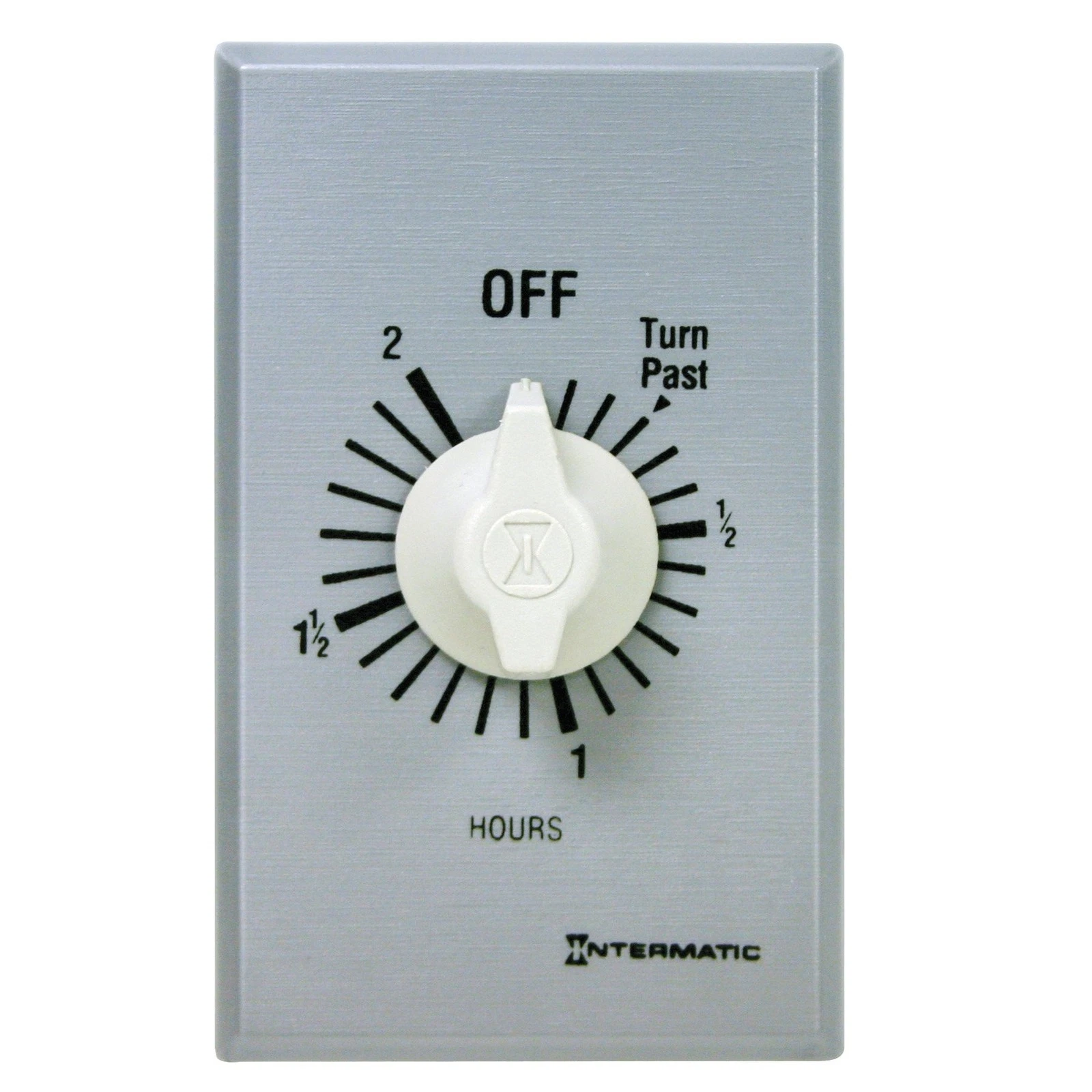 FF2H 2-Hour Spring Loaded Wall Timer SPST No Hold - Enhance Energy Efficiency...