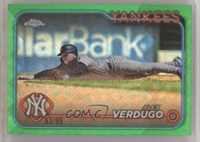 2024 Topps Chrome Logofractor Edition Green Refractor 83/99 Alex Verdugo 1i45