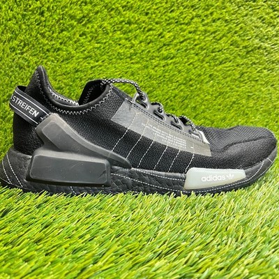 Adidas NMD_R1 V2 Mens Size 11 Black Athletic Running Walking Shoes Sneakers