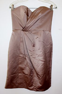 tan bridesmaid dresses short Short Lace Bridesmaid Dresses Satin Top Off The Shoulder – Lisposa main image 1