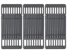 PCBZ0B (3-Pack) 8 inch Wide Cast Iron Cooking Grate Replacement for BBQ Grill...