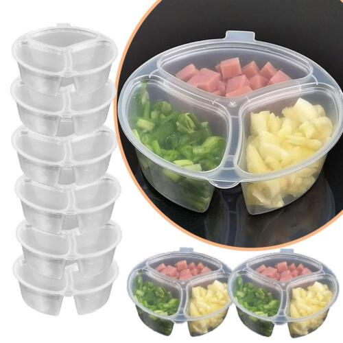 Three compartment condiment container HOT FAST