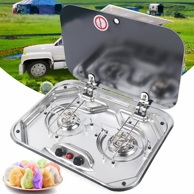 propane camper stove top