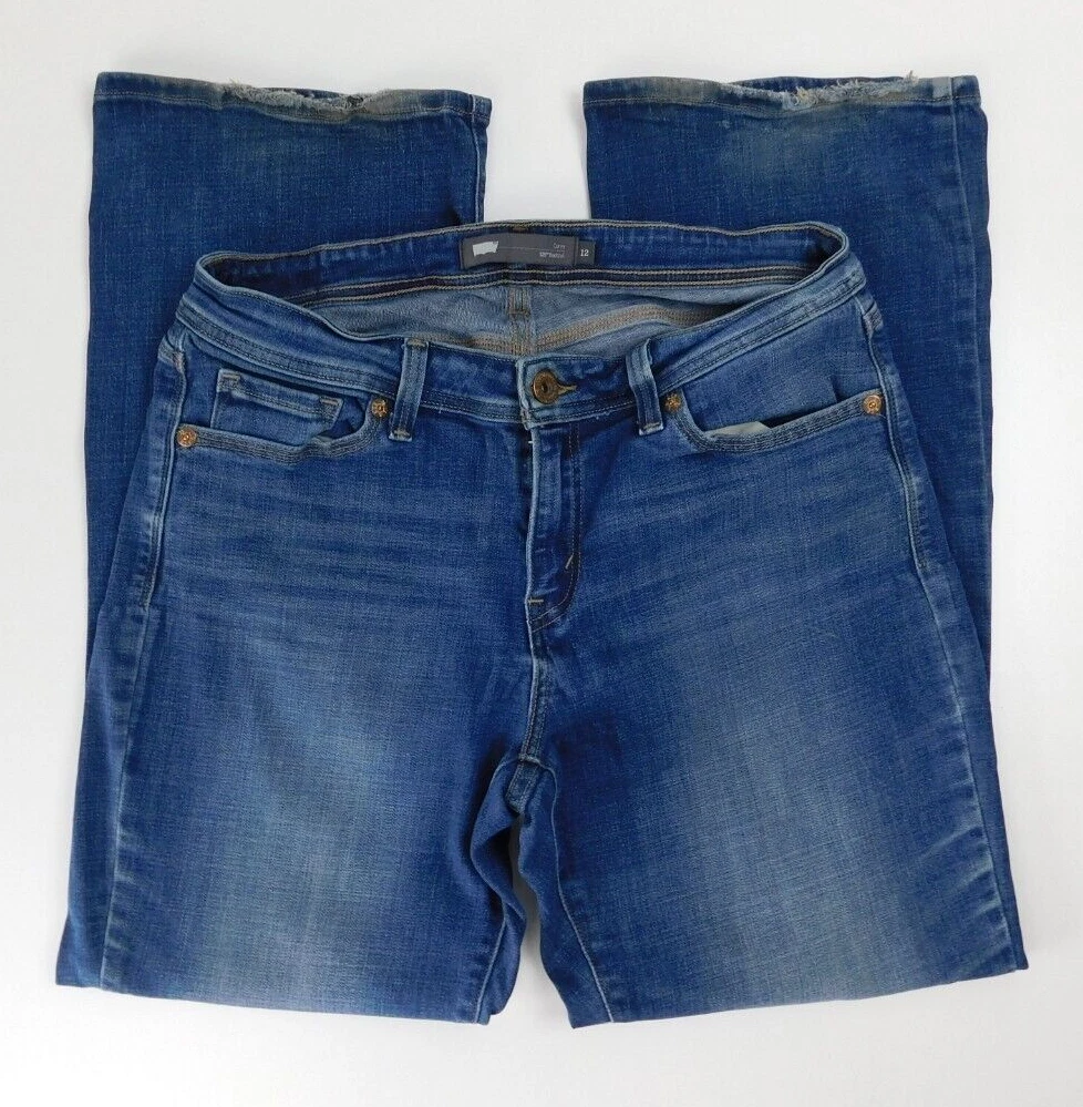 Levis 529 Womens Curvy Bootcut Jeans Size 12