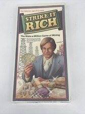 Strike It Rich VTG Board Game Make A Million SEALED