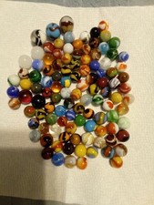 Peltier NLR Rainbo Marbles Some w/AV Bronze Bees, Tigers, Spiderman, SHOOTERS
