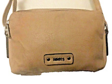 Roots Small Crossbody Handbag Brown Leather Nice