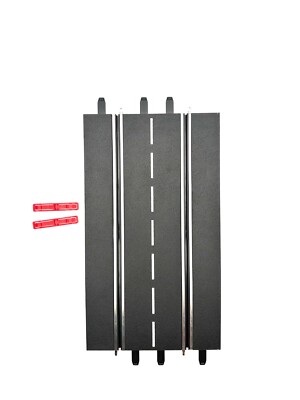Carrera 132 / 124 20509 Standardgerade 1 Stück + 2 Verbinder Neu ohne OVP