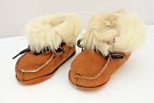 BABY - BEBEBENE BOOTIES - SHEEPSKIN SOFT HANDMADE - SMALL - 17