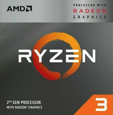 AMD Ryzen 3 3200G CPU R3 3.6 GHz Processors with Radeon Vega 8 Graphics ...