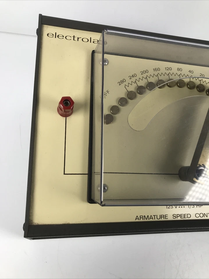 Electrolab Armature Speed Controller EC 613-58 Digiac 125V 1/3 HP Device - Image 2 of 4