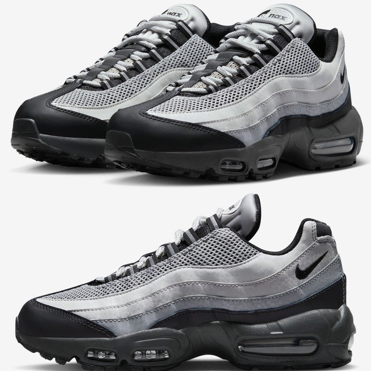 NIKE AIR MAX 95 REFLECTIVE SAFARI DV5581-001 TRAINERS VARIOUS