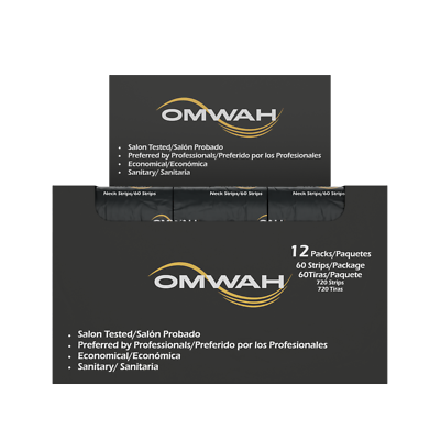 #ad Omwah Barber Salon Soft Absorbent Tissue Disposable Neck Strips Hair Cutting $6.99