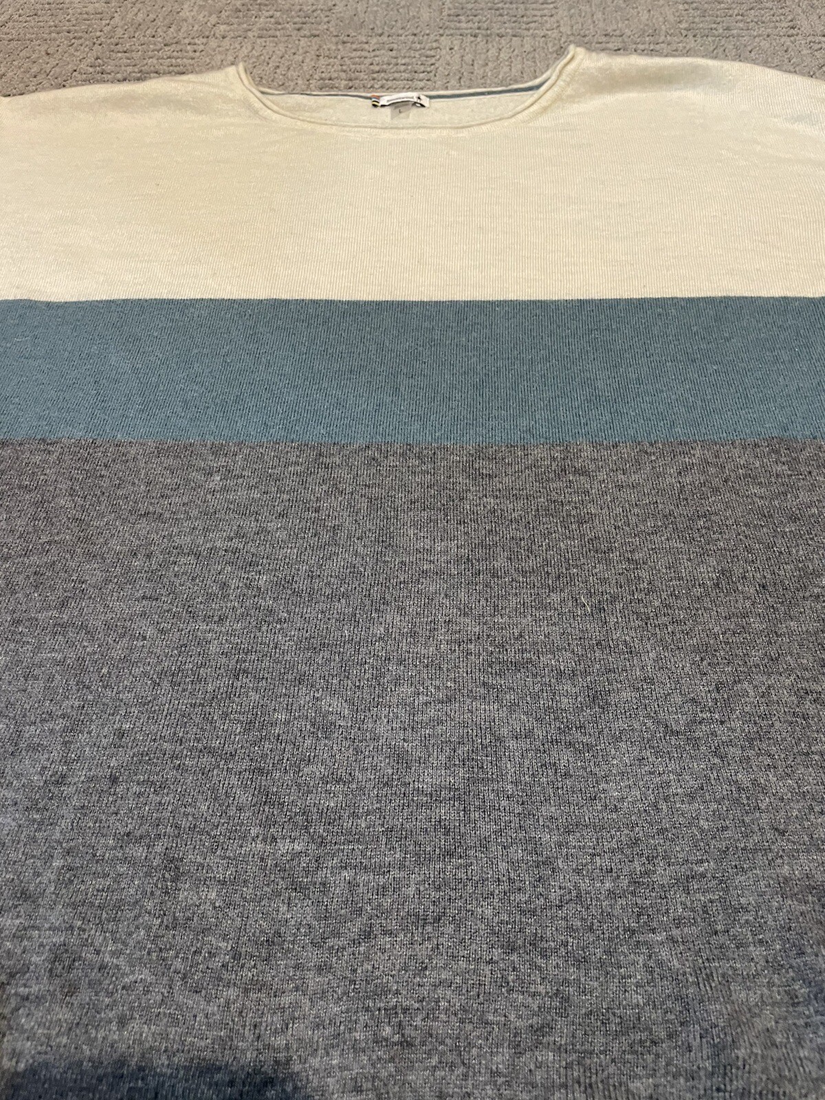 Smartwool Shadow Pine Merino Wool Colorblock Swea… - image 10