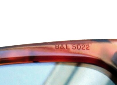 Vintage B&L Ray Ban USA Wayfarer 5022 Multicolor Frame Sunglasses