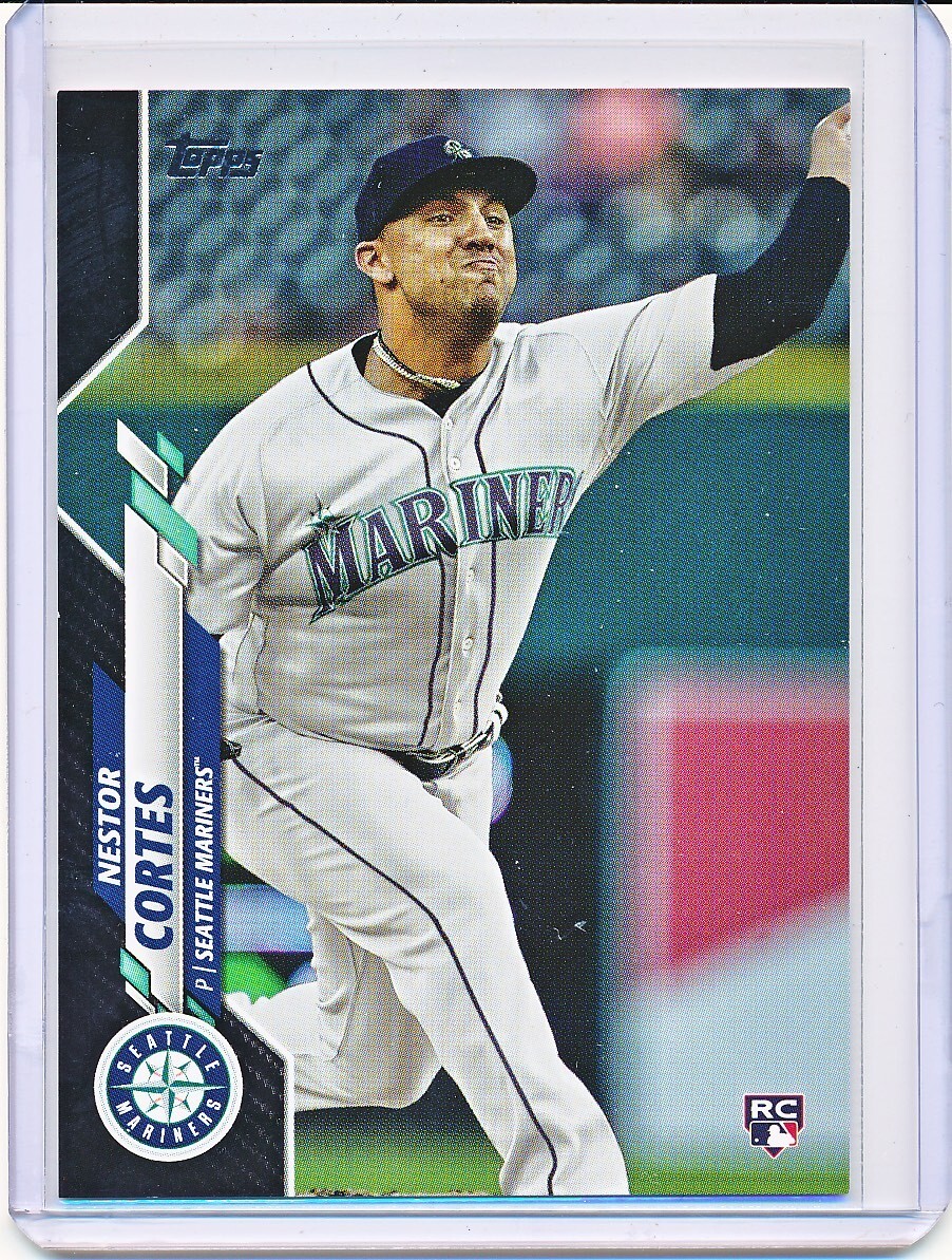 NESTOR CORTES 2020 TOPPS UPDATE #U-196 BLACK PARALLEL ROOKIE RC 30/69 (YANKEES)