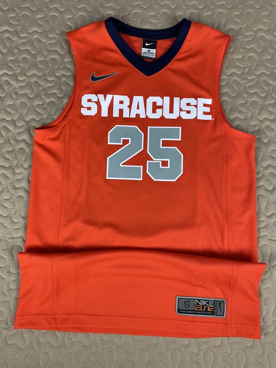Syracuse Orange Nike Elite Basketball Jersey Mens Sz S Small NCAA