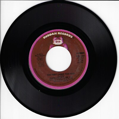 GLADYS KNIGHT BABY DON'T CHANGE YOUR MIND/I LOVE TO FEEL THAT FEELING45RPM VINYL