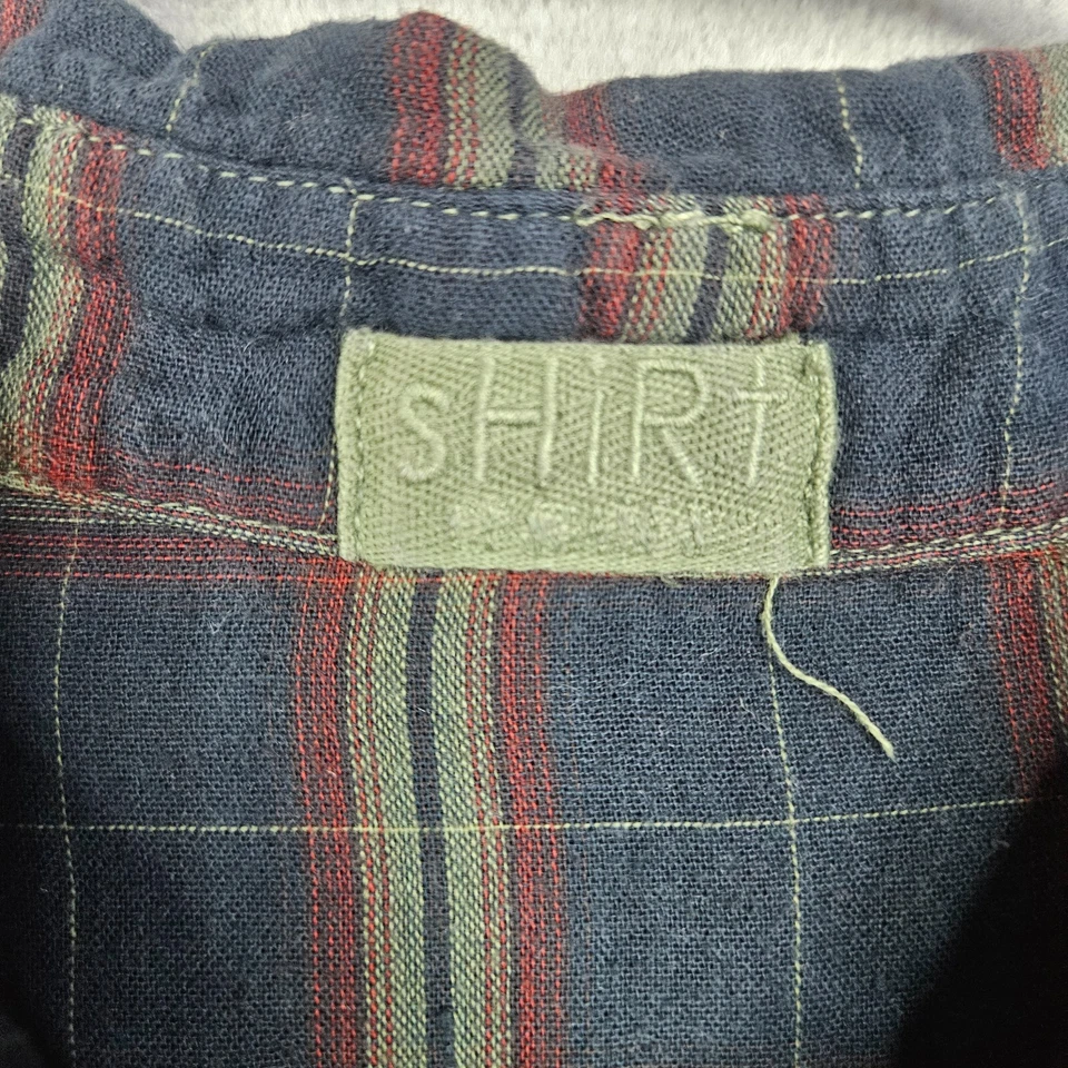 Camisa De Colección CP Tonos Para Mujer Abotonada Cuadros Manga Larga Talla M Foto 2 de 4