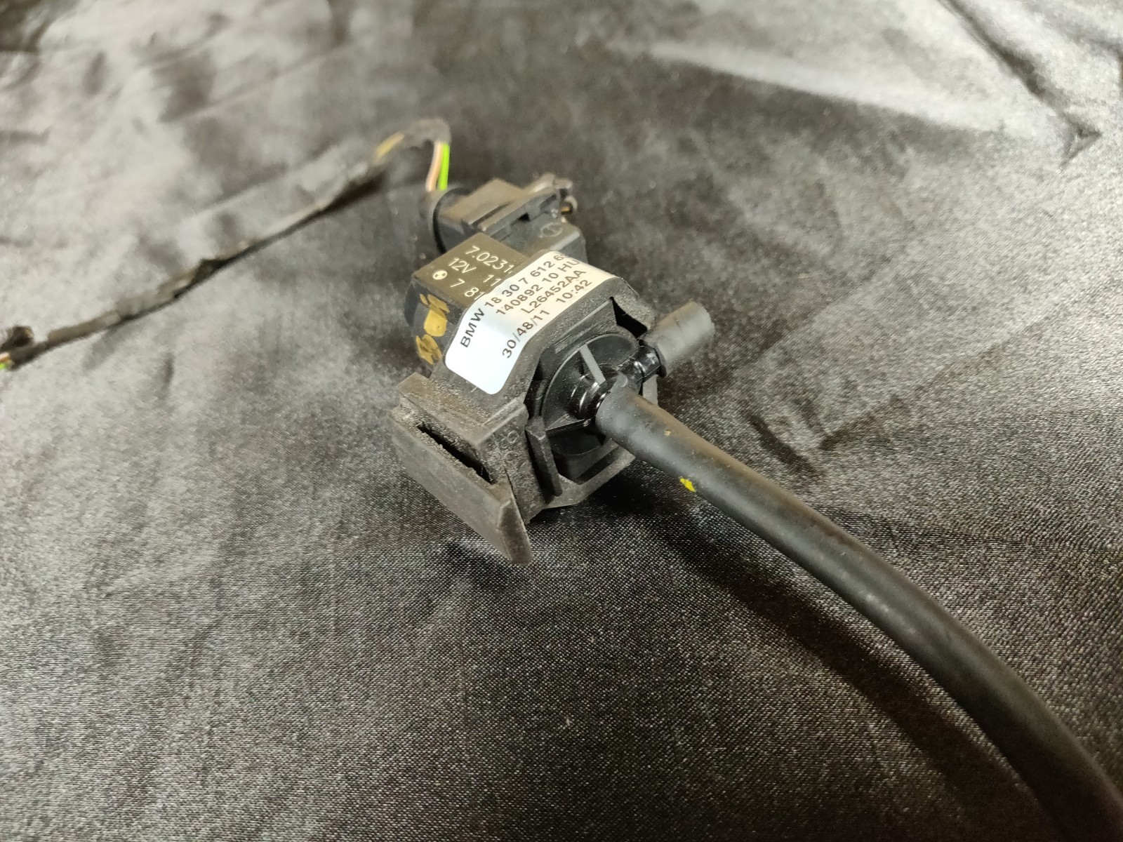 Exhaust Flap Vacuum Control Electric Valve Solenoid OEM BMW E92 F01 F02