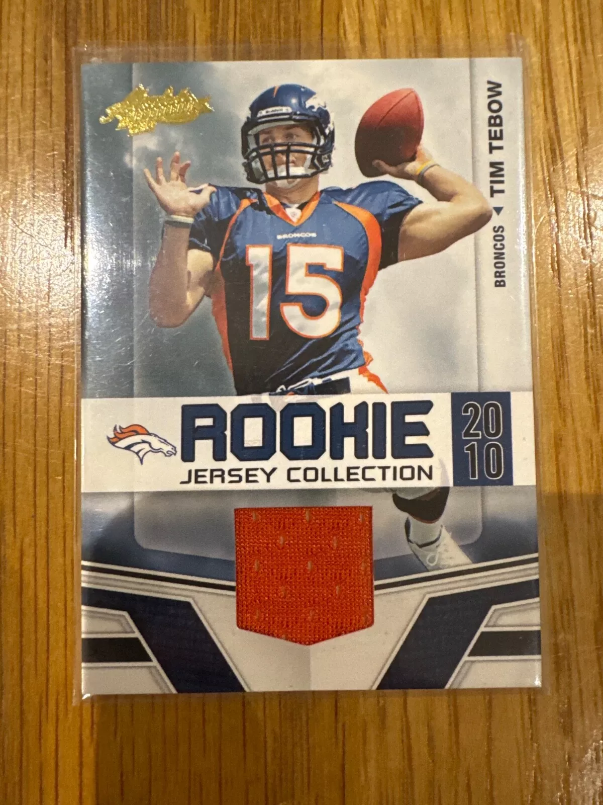 Tim Tebow trading card
