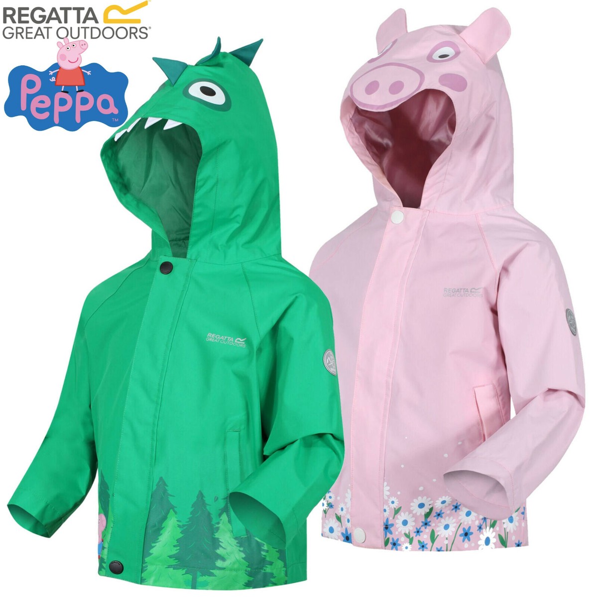 Animal Jacket Regatta Peppa Pig Jacket Kids' Peppa Pig Muddy