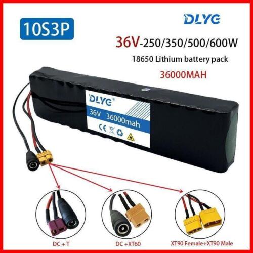 Original New 36v 36ah Battery Pack 350w 500w High Power E-scooter Motorcycle Bms - Photo 1 sur 31