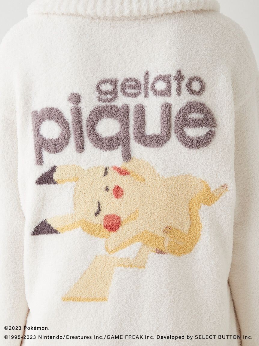 Pokemon Sleep × Gelato Pique Pikachu Baby Moco Jacquard Shawl