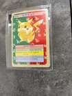 1995 P.M. POKEMON JAPANESE TOPSUN PIKACHU BLUE BACK CARD #25 PSA 7 EXCELLENT