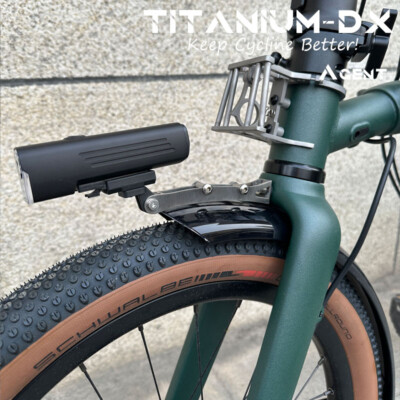 Titanium-DX Titanium alloy lamp holder for Brompton G line | eBay
