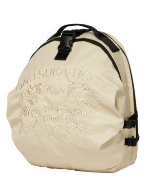 Onitsuka Tiger Original Backpack Unisex Embroidery BEIGE 13L