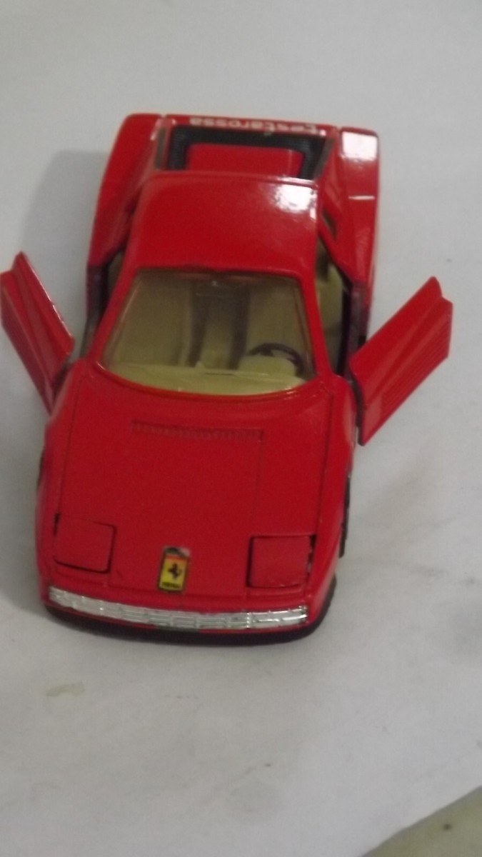 MC Toy Red Ferrari Testarossa Opening Doors 1/39 Scale | eBay