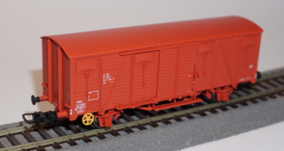 Wagon LS Models HO – Couvert Primeurs à Essieux, Ep IV, Comme Neuf