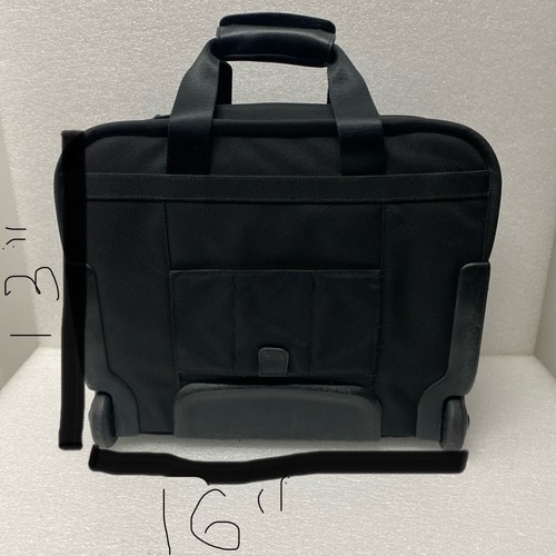 TUMI Alpha 26102DH Ballistic Nylon Rolling Carry On Briefcase Luggage Read - Picture 17 of 18