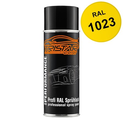 RAL 1023 Verkehrsgelb Spraydose alle Glanzgrade Varianten