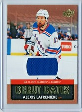 2021-22 Upper Deck Hockey Debut Dates ROOKIE JERSEYS RC - U PICK - NM to MINT