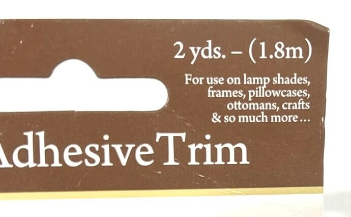 Consola de cuentas negras con borde de flecos autoadhesiva 2 yardas (paquete de 3) (artículo descontinuado) Foto 4 de 4