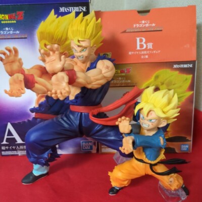 BANDAI Dragon Ball Son Gohan Goten Figure HISTORY OF THE FILM Ichiban Kuji A B
