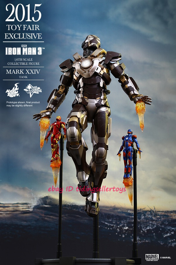 Hot Toys Iron Man Tank Mark 24 XXIV 12 inch Action Figure MMS303