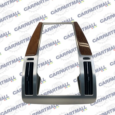 2008-2011 CADILLAC STS CENTER DASH RADIO BEZEL TRIM PANEL AIR VENTS 25875526 OEM