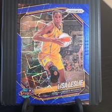 Panini 2025 Prizm WNBA Lisa Leslie Los Angeles Sparks Blue Prizm #106