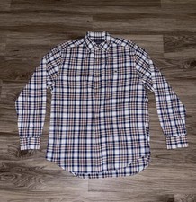 Vineyard Vines Shirt Mens Medium Multicolor Plaid Long Sleeve Button Front