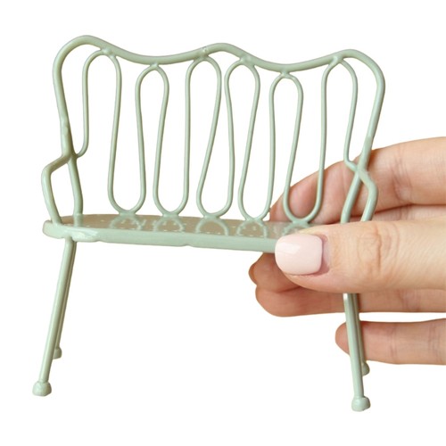 Modern Steel Imitation Play Kitchen Table Chair Model Set Ages 3 and Up - Picture 10 of 14