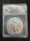 2020(W) American Silver Eagle ASE Dollar WEST POINT ANACS MS 70 .999 Key Date